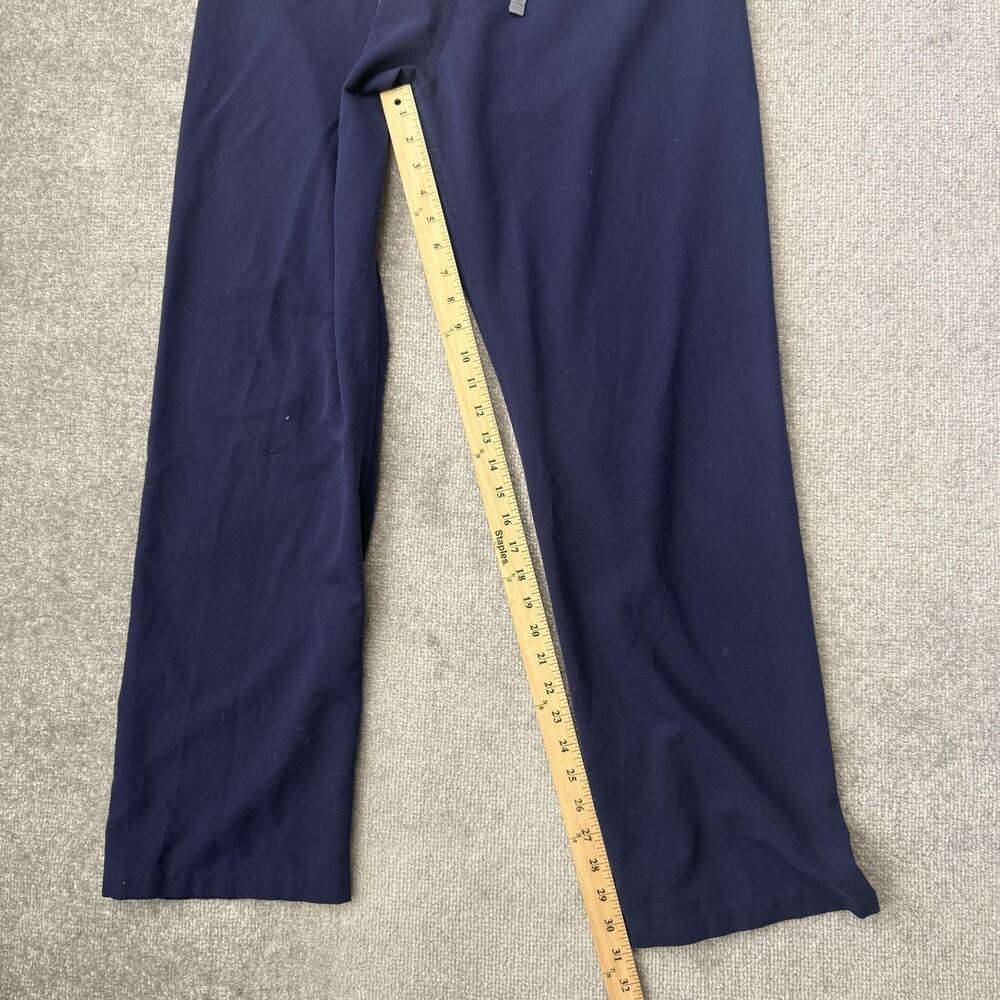 FIGS Scrub Pants Mens Large Navy Technical Collection Drawstring Straight Leg - Picture 7 of 10
